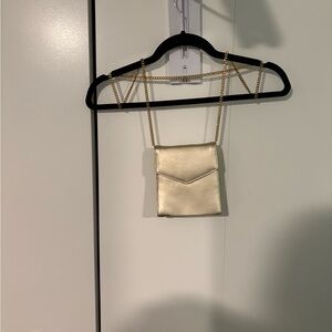 Gold Crossbody Chain Mini Bag
